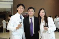 Professor Chan with 2012 graduating medical students.